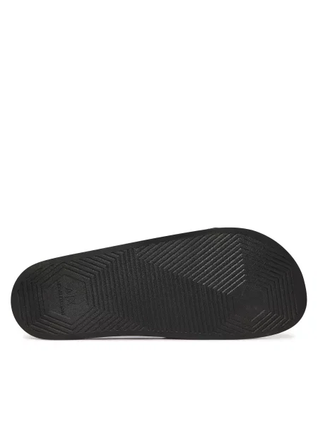 Шлепанцы Armani Exchange черные