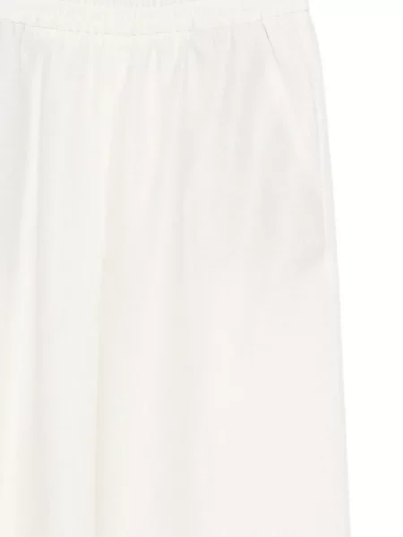 Pantaloni Eleventy alb