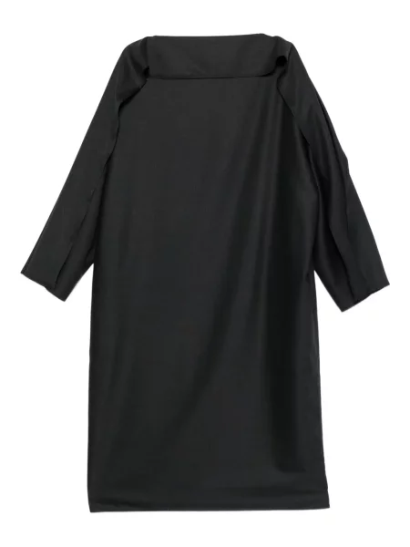 Rochie midi Sofie D'hoore cu volane până la genunchi de costum gri