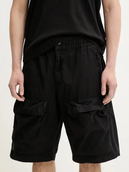 Diesel rövidnadrág P-BEECK-SHORT SHORTS férfi fekete