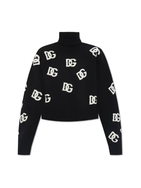Sweter Dolce And Gabbana czarny