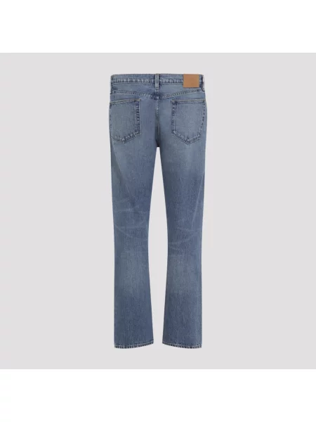 Jeansy straight leg Ralph Lauren niebieskie