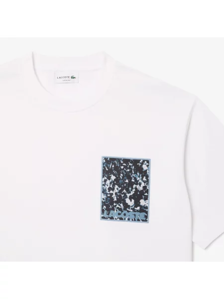 Футболка Lacoste белая