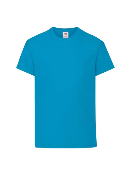 Tricou copii Fruit Of The Loom albastru