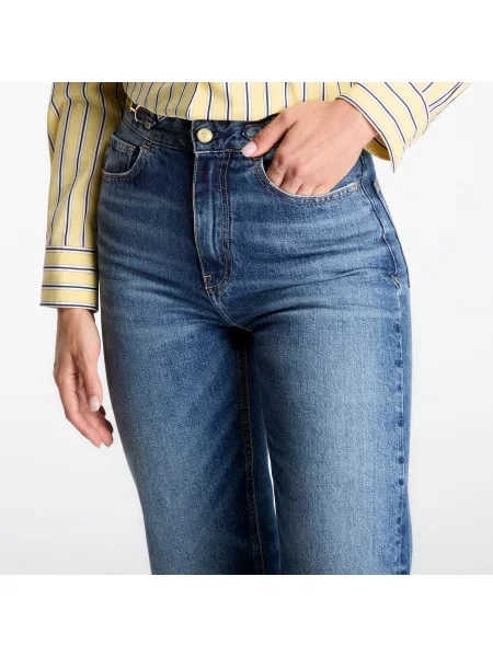 Дънки Tommy Hilfiger Tapered Cam Hw Ankle Jeans Cam Mid