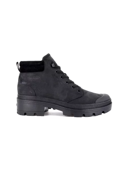 Pantofi Palladium din nubuc negru