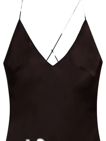 Rochie maxi Anine Bing de costum maro