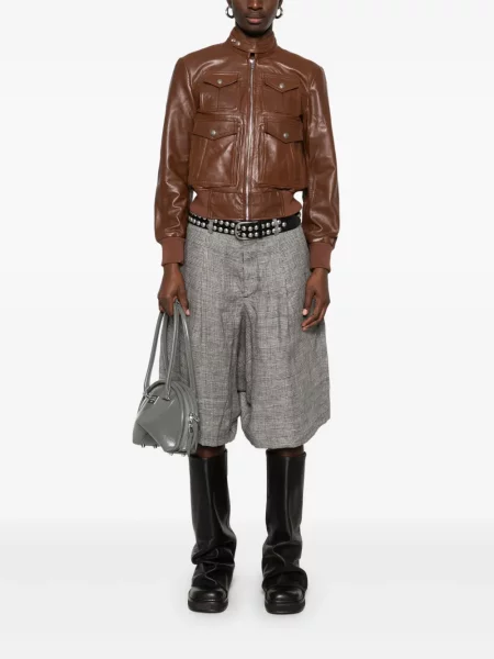Pantaloni scurți R13 negru