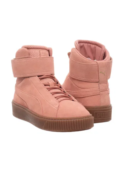 Gležnjarji Puma s platformo rjava