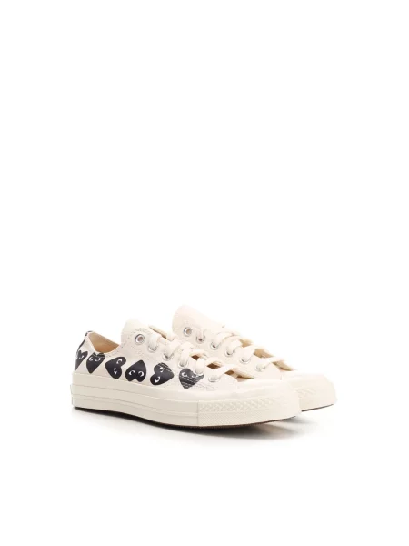 Sneakersy Comme Des Garcons Play w serca białe