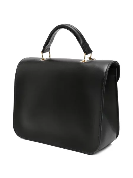 Geantă shopper Gherardini din piele negru