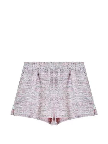 Pantaloni scurți Giorgio Armani tricotate roz