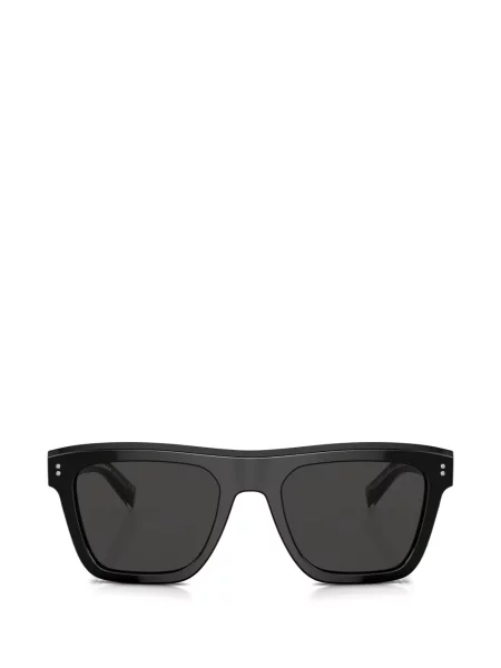 Kvadratne sunčane naočale Dolce & Gabbana Eyewear crna