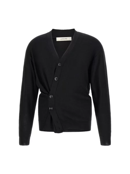 Sweter Lemaire wełniany czarny