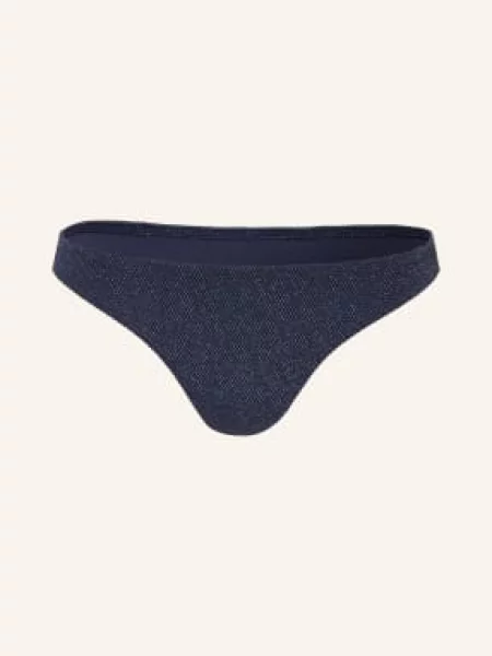 Jets Australia Základní Bikiny Tirari Nights S Třpytivou Přízí tmavě / stříbrná modrá