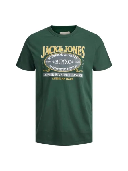 Tricou copii Jack & Jones verde