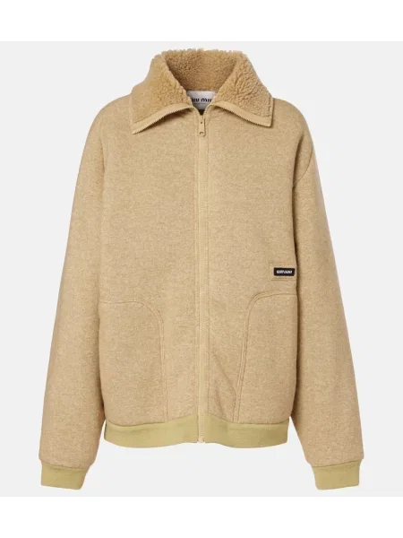 Polar Miu Miu polarowy beżowy