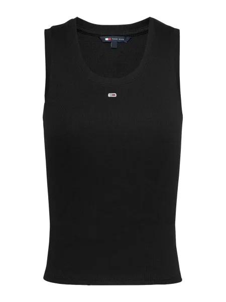 Top Tommy Jeans negru