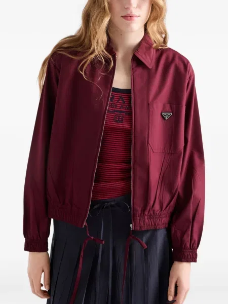Vestă Prada de mătase roșu