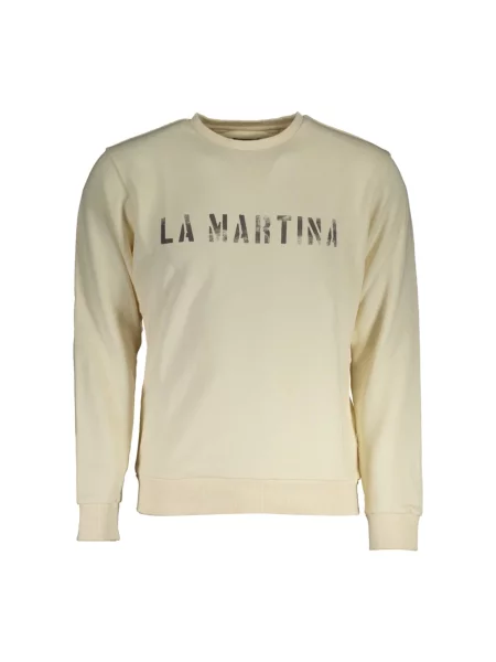 Bluza La Martina z kaszmiru beżowa