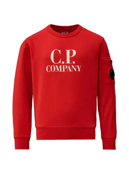 Sweter dziecięcy C.p. Company czerwony