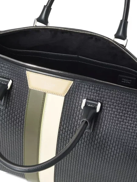 Kožená taška Serapian šedá