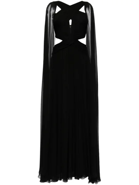 Rochie Zuhair Murad de mătase negru