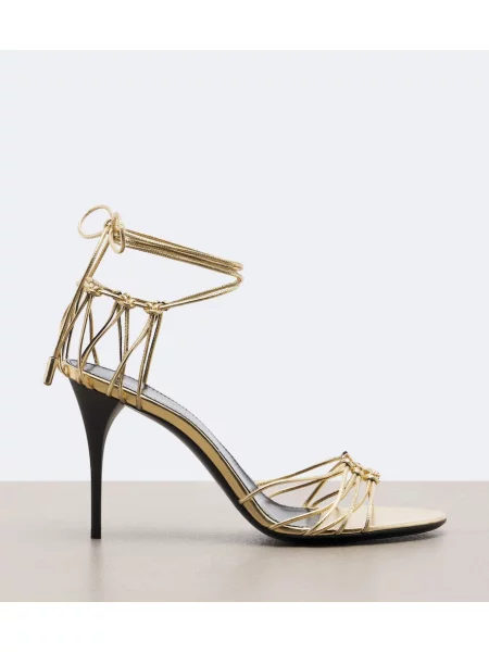 Sandale Saint Laurent din piele