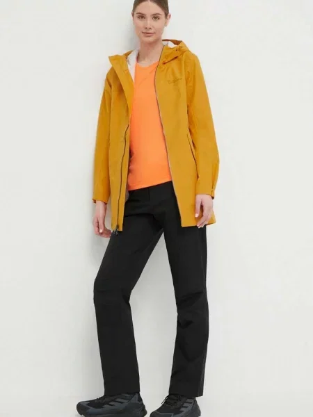 Outdoor jakna Jack Wolfskin Dakar Parka rumena