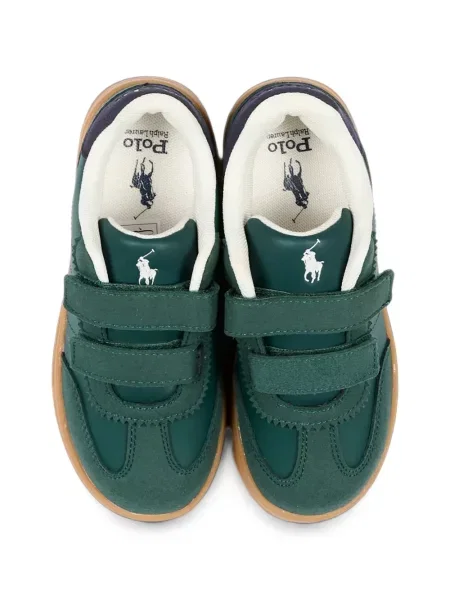 Sneakersy dziecięce Polo Ralph Lauren zielone