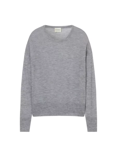 Sweter Closed wełniany szary