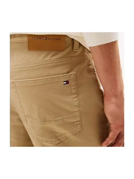 Pantaloni Tommy Hilfiger bej