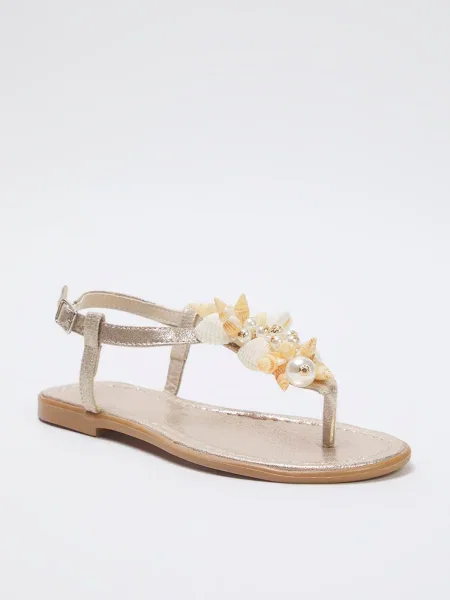 Trendyol Flip-flops auriu