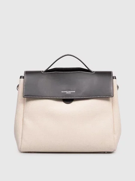 Сумка сэтчел Gianni Chiarini бежевая