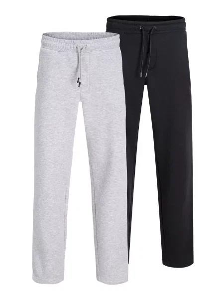 JACK & JONES Pantaloni JPSTKANE BRADLEY gri amestecat negru