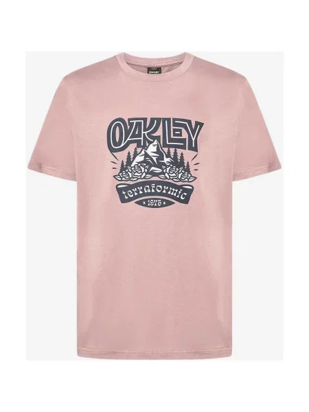 Koszulka z krótkim rękawem Oakley Terraformic XL różowa