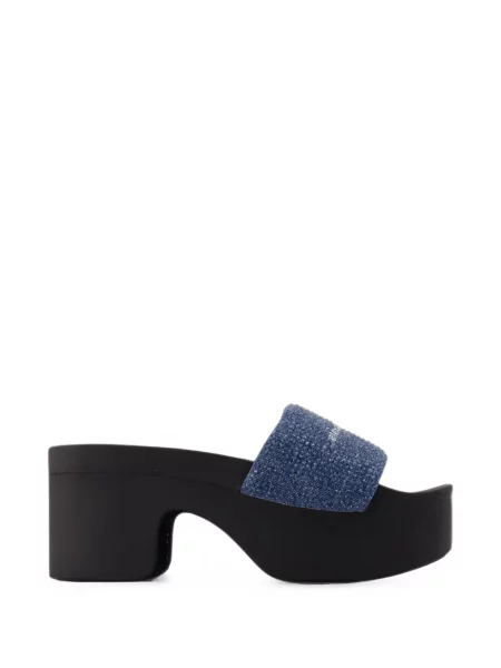 Sandale Alexander Wang cu platformă albastru