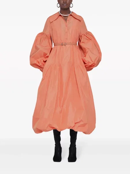 Tafta rochie Jil Sander roz