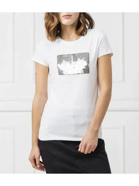 Armani Exchange tricou alb