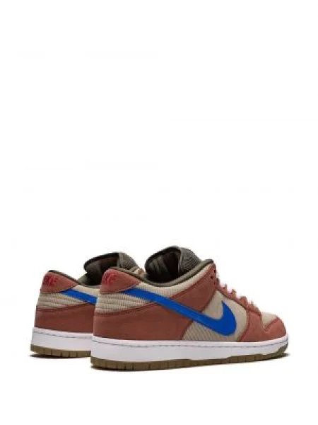Manšestrové tenisky Nike Dunk hnědé