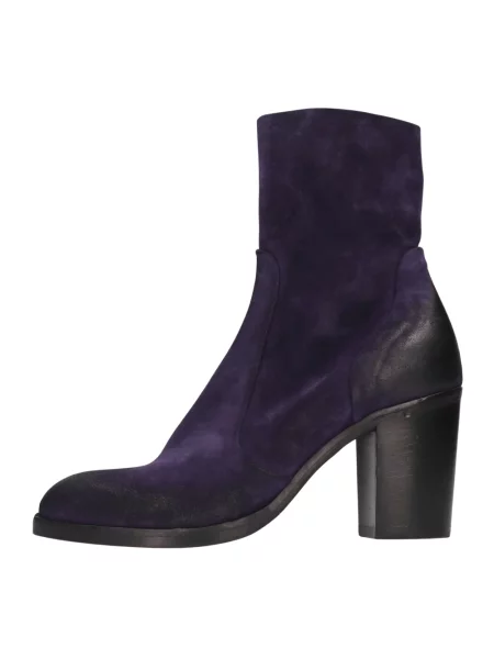 Buty do kostki Strategia zamszowe fioletowe