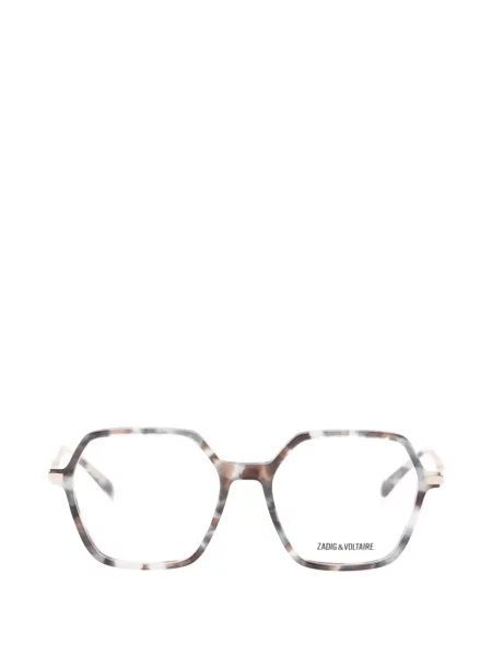 Ochelari de soare Zadig&voltaire cu imprimeu geometric gri