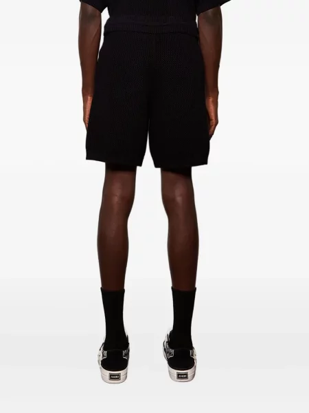 Pantaloni scurți Amiri plasă negru