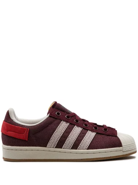 Sneakerși Adidas Campus cu broderie din piele gri