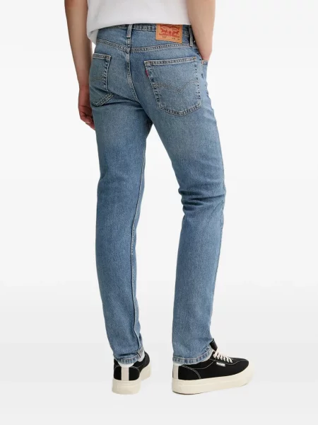 Scurt pantaloni scurți Levi's® cu broderie cu dungi alb