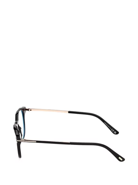 Ochelari de soare rotunzi Tom Ford Eyewear negru