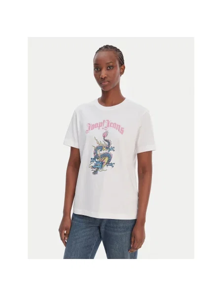 JOOP! Jeans T-Shirt Trinessa λευκό