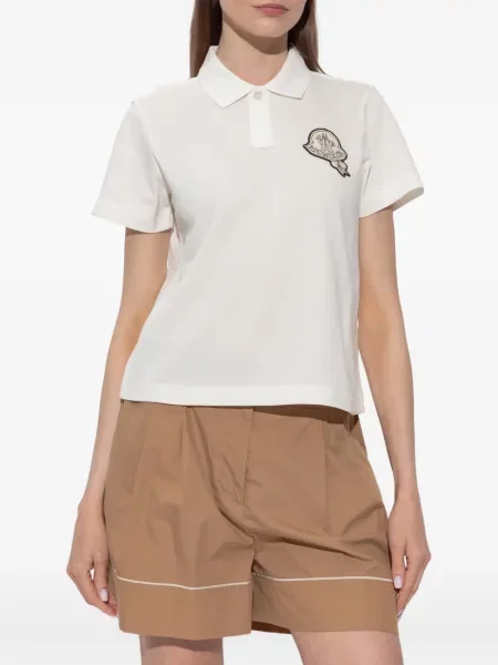 Tricou polo Moncler cu autograf