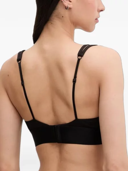 Braletka Calvin Klein Underwear s autogramem černá