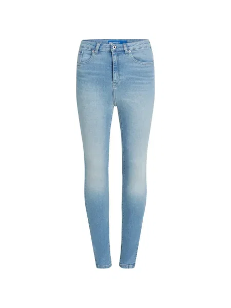 Blugi Karl Lagerfeld Jeans cu 5 buzunare albastru